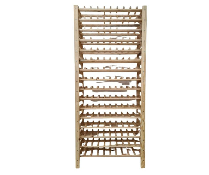 Pine DIY Wooden Modular Wine Shelf Rack - Shelf Space Mauritius